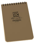 Supplies - EDC - Notebooks - Rite In The Rain 946T Top-Spiral 4x6" Notebook - Tan