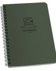 Supplies - EDC - Notebooks - Rite In The Rain 973 Side-Spiral 4 5/8 X 7" Notebook - Green