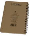 Supplies - EDC - Notebooks - Rite In The Rain 973T Side-Spiral 4 5/8 X 7" Notebook - Tan