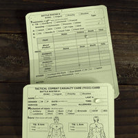 Supplies - EDC - Notebooks - Rite In The Rain MIST991 Tactical Combat Cards - TCCC/MIST