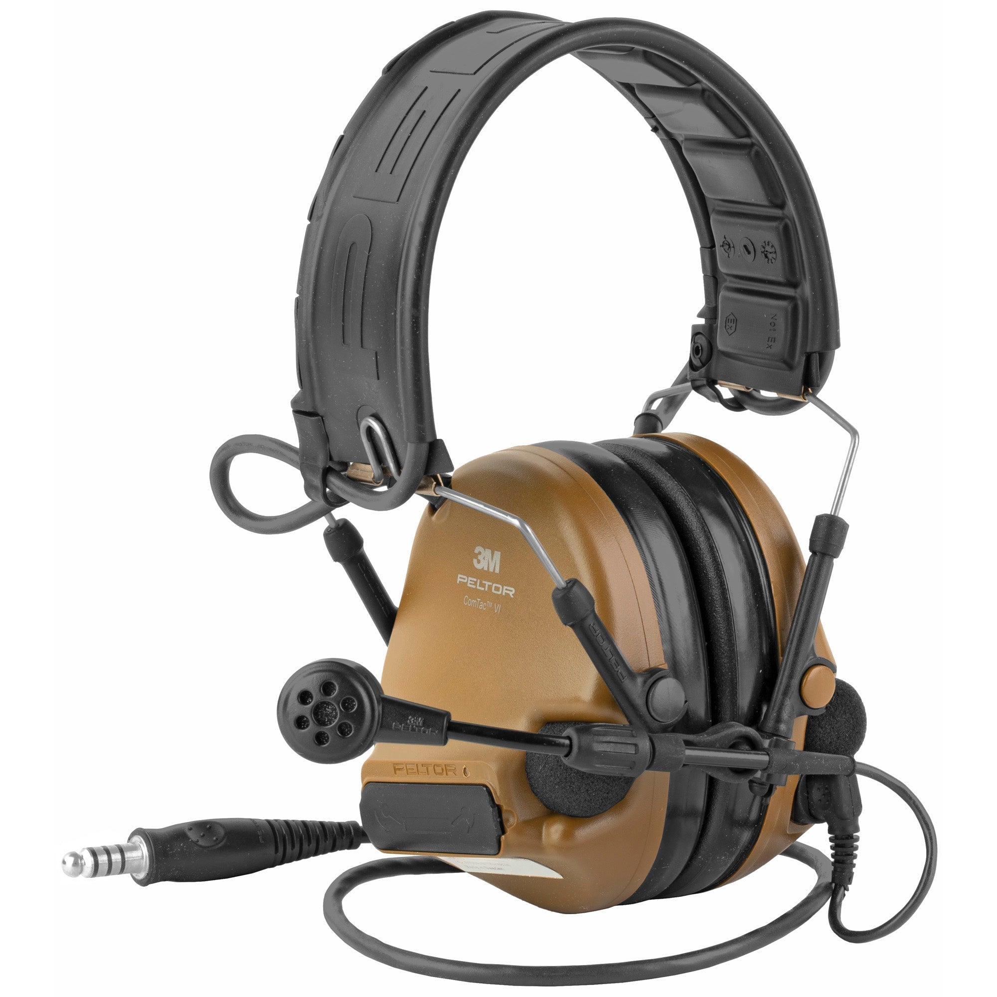 Supplies - Electronics - Communications - 3M Peltor ComTac VI Headset W/ Standard Dynamic Microphone