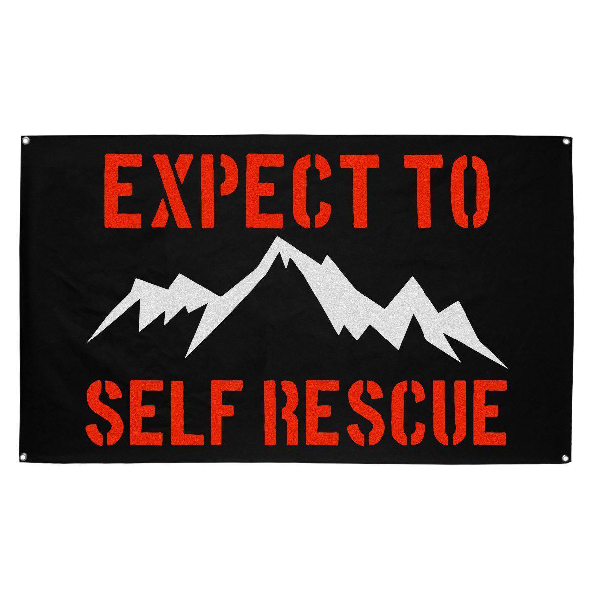 Supplies - Identification - Flags - Thirty Seconds Out Expect To Self Rescue 3&#39;x5&#39; Flag