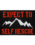 Supplies - Identification - Flags - Thirty Seconds Out Expect To Self Rescue 3'x5' Flag