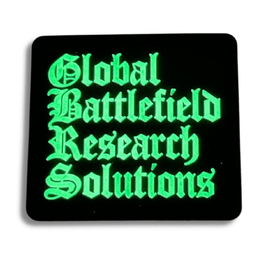 Supplies - Identification - Morale Patches - GBRS Group Cover Name GITD PVC Morale Patch