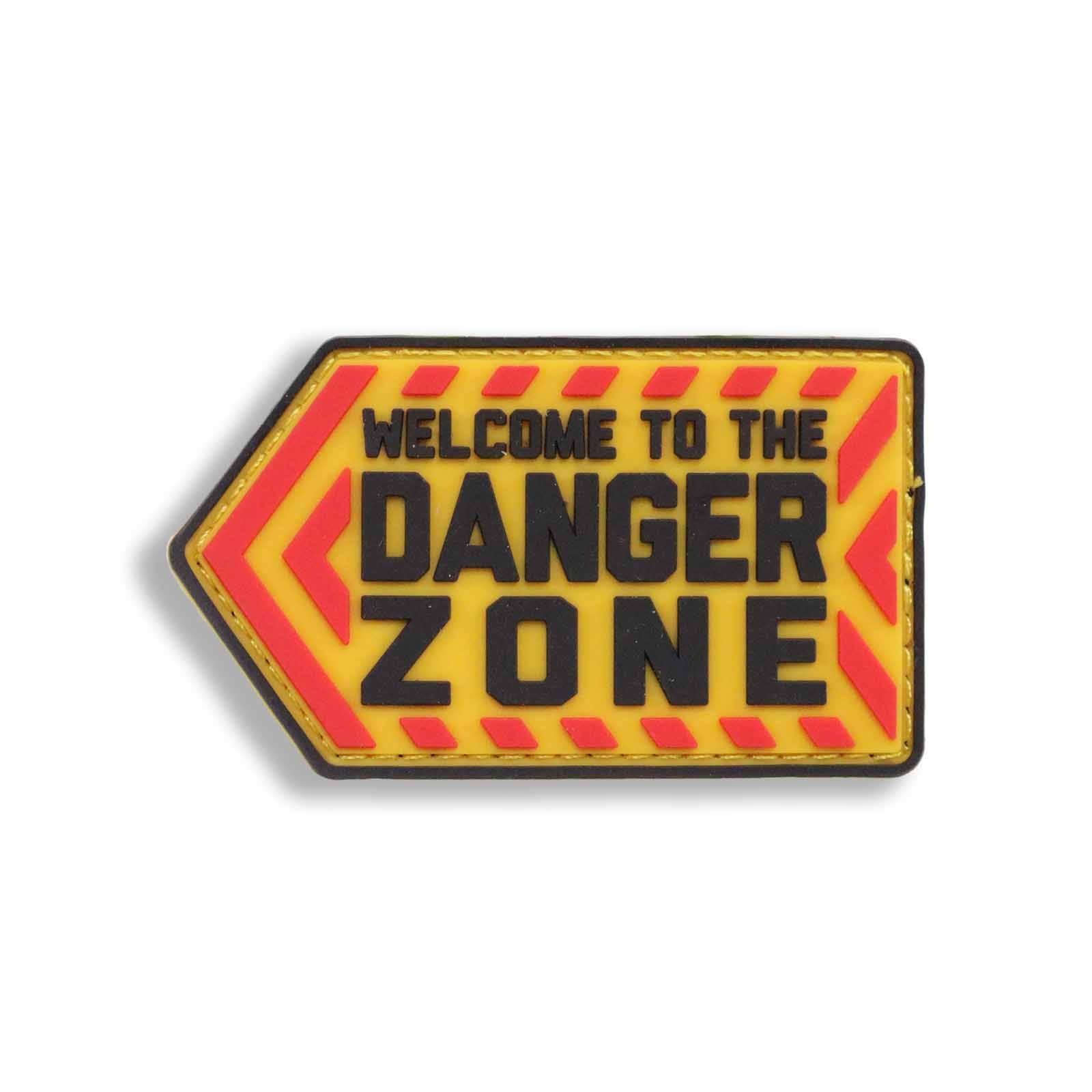 Supplies - Identification - Morale Patches - Mil-Spec Monkey Danger Zone PVC Patch