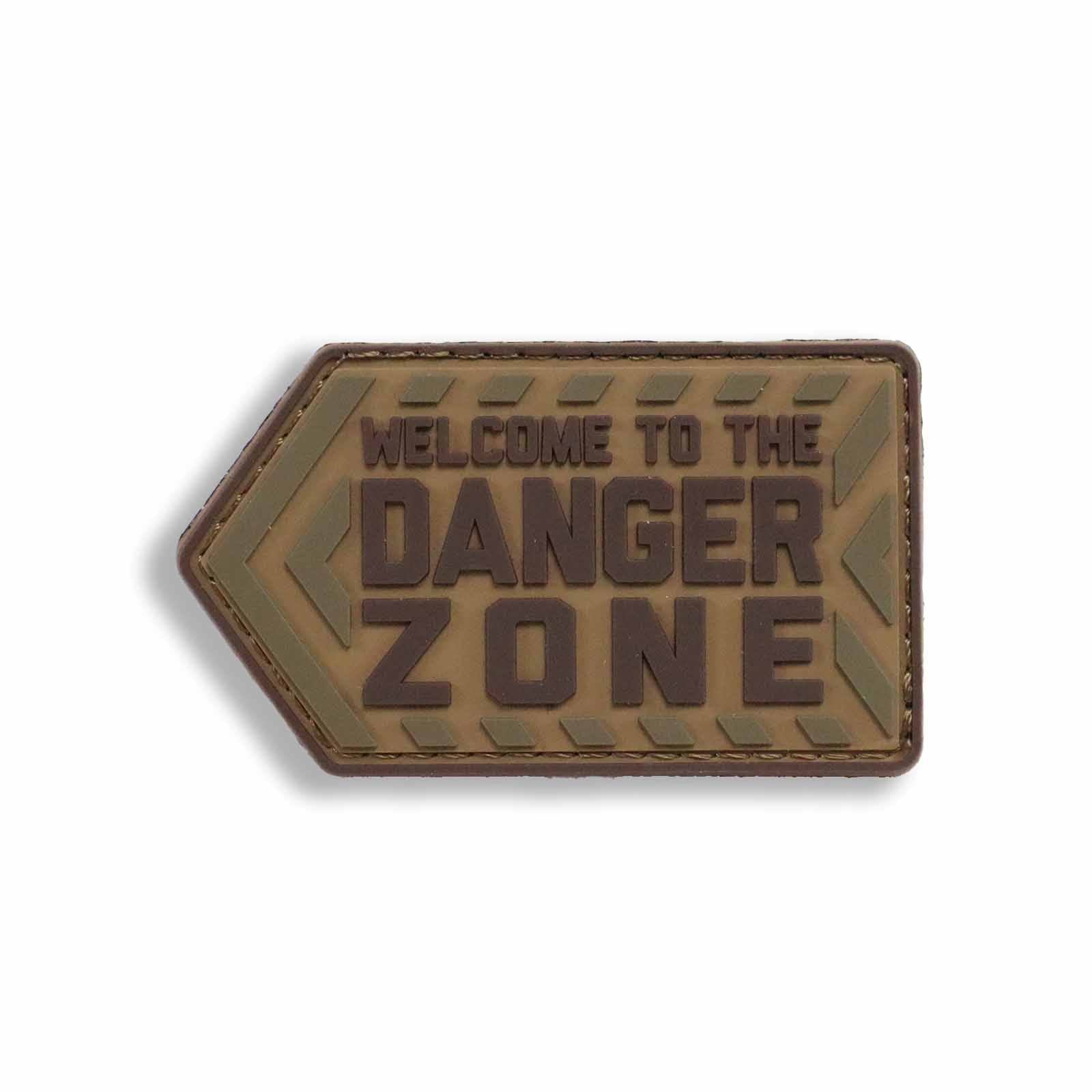 Supplies - Identification - Morale Patches - Mil-Spec Monkey Danger Zone PVC Patch