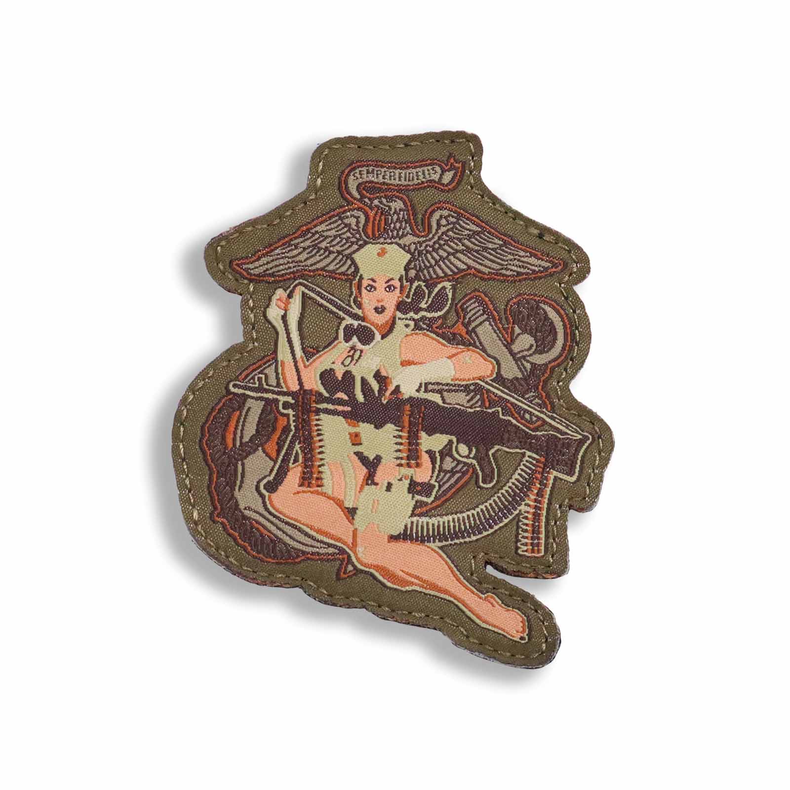 Supplies - Identification - Morale Patches - Mil-Spec Monkey Desert Marine Patch