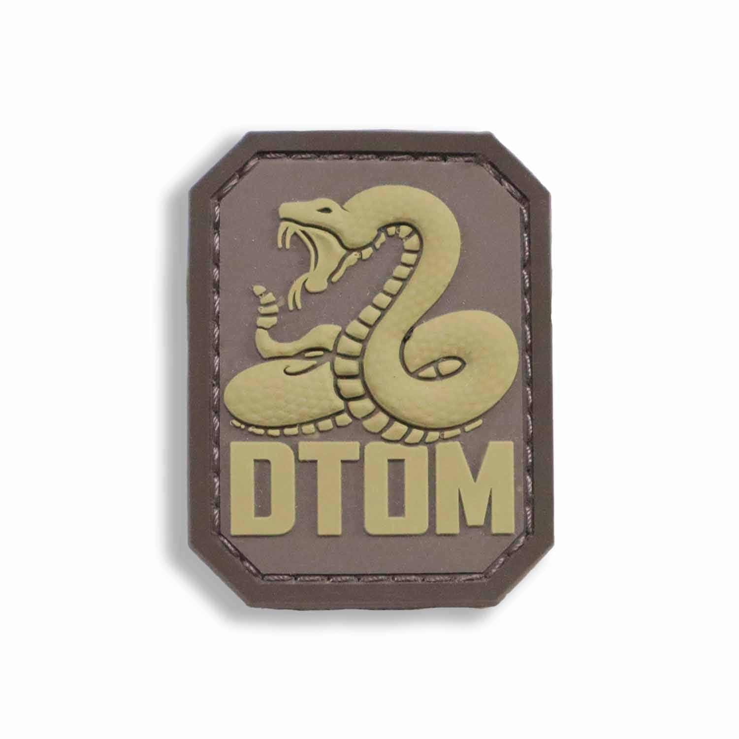 Supplies - Identification - Morale Patches - Mil-Spec Monkey DTOM PVC Patch