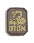 Supplies - Identification - Morale Patches - Mil-Spec Monkey DTOM PVC Patch