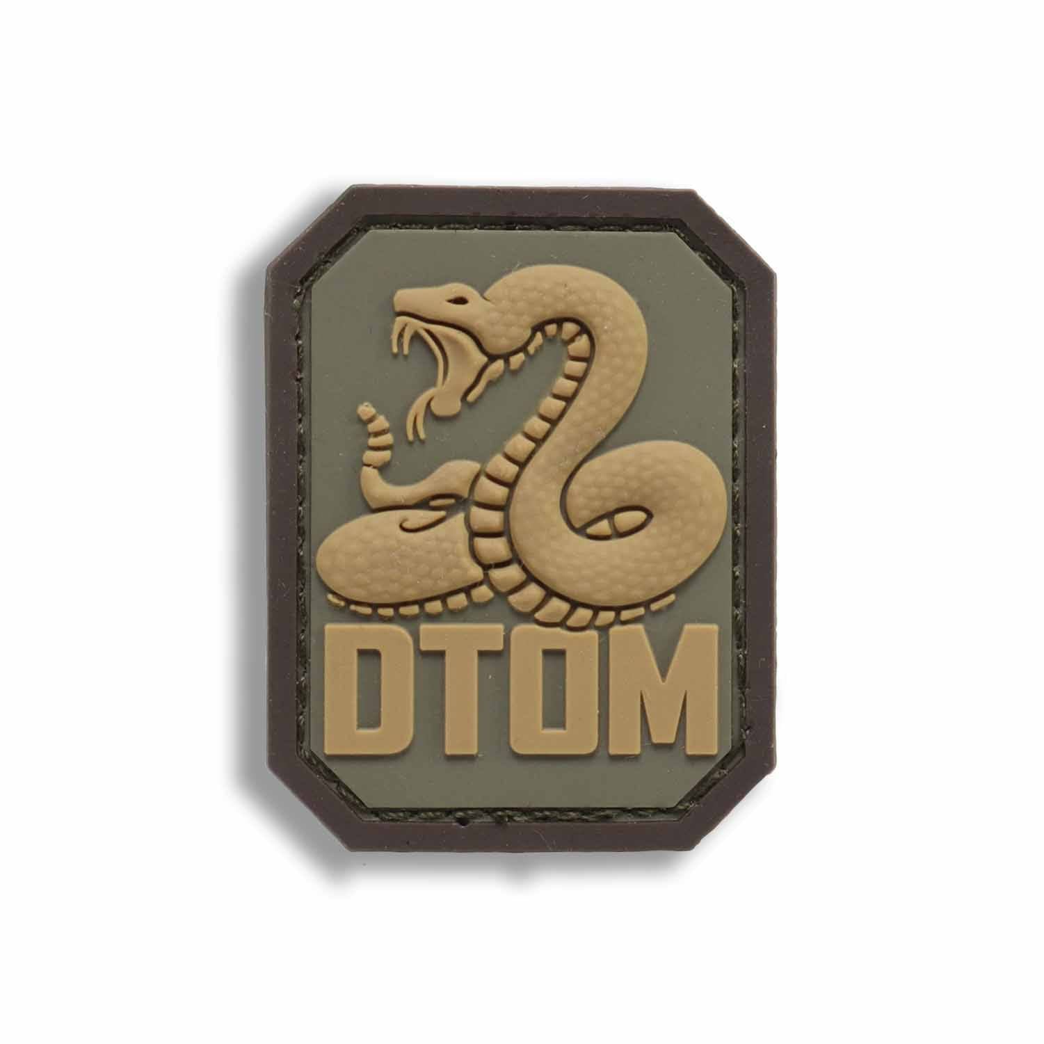 Supplies - Identification - Morale Patches - Mil-Spec Monkey DTOM PVC Patch