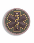 Supplies - Identification - Morale Patches - Mil-Spec Monkey EMT Medic Star PVC Patch