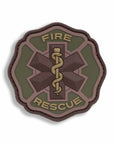 Supplies - Identification - Morale Patches - Mil-Spec Monkey Fire Rescue PVC Patch