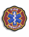 Supplies - Identification - Morale Patches - Mil-Spec Monkey Fire Rescue PVC Patch