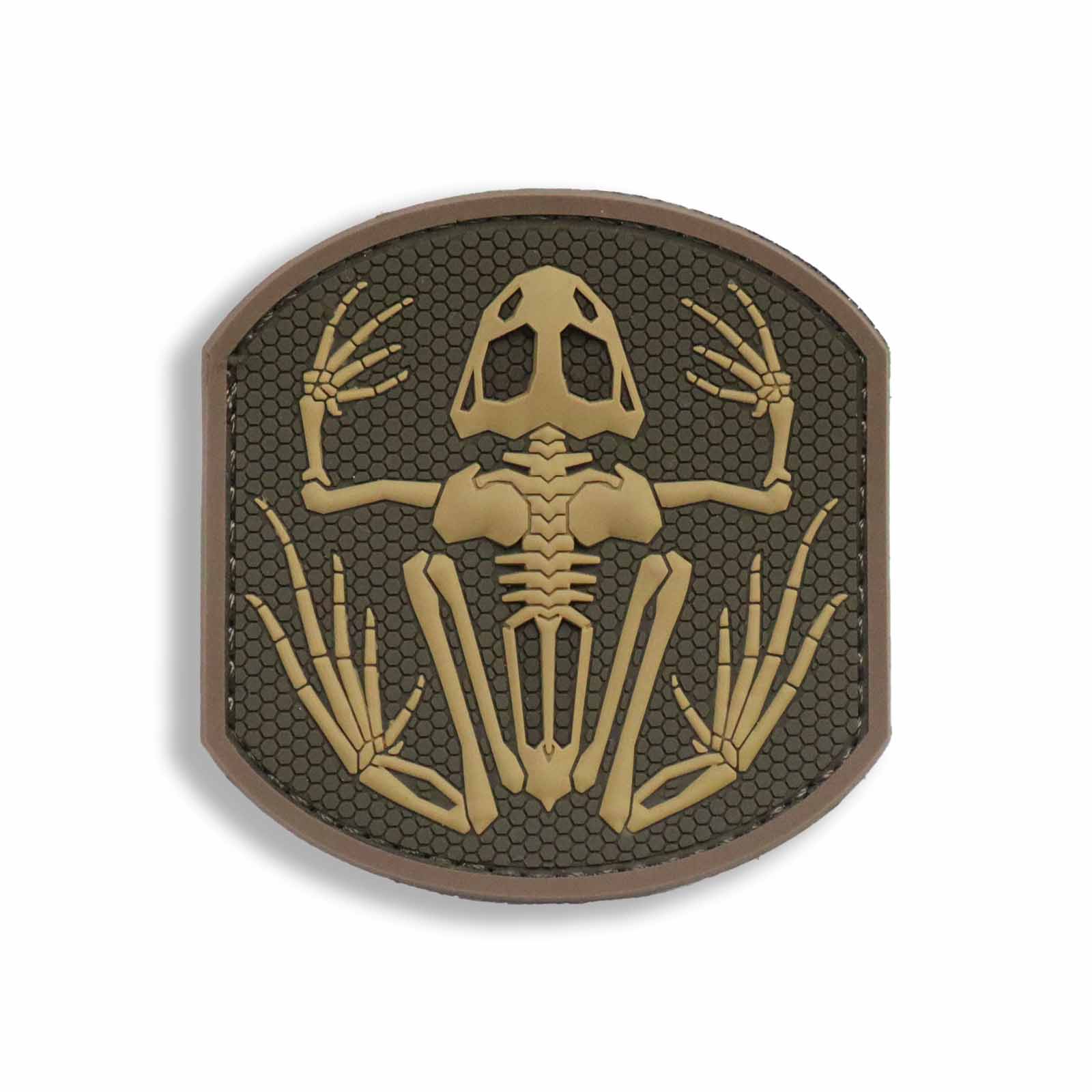 Supplies - Identification - Morale Patches - Mil-Spec Monkey Frog Skeleton PVC Patch