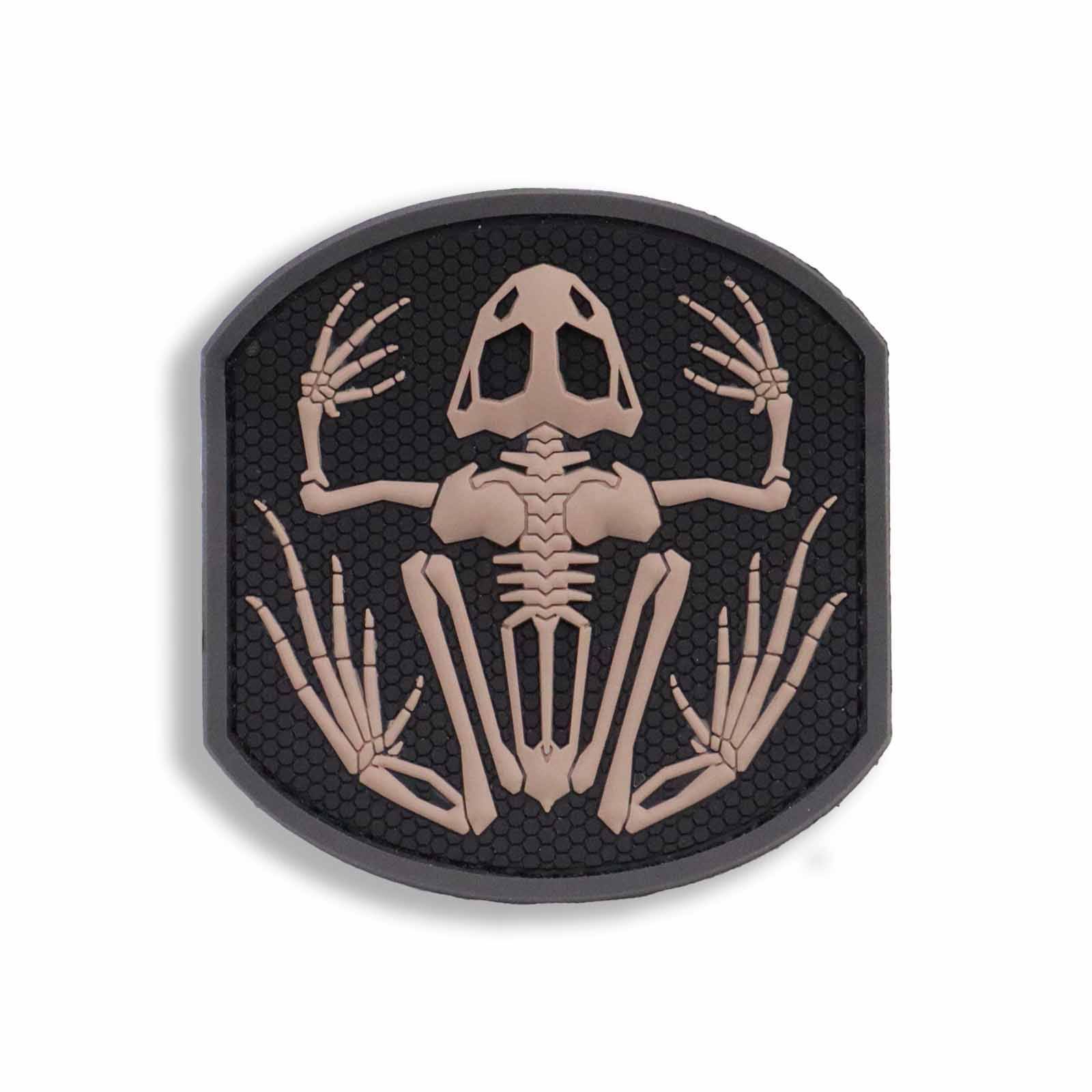 Supplies - Identification - Morale Patches - Mil-Spec Monkey Frog Skeleton PVC Patch