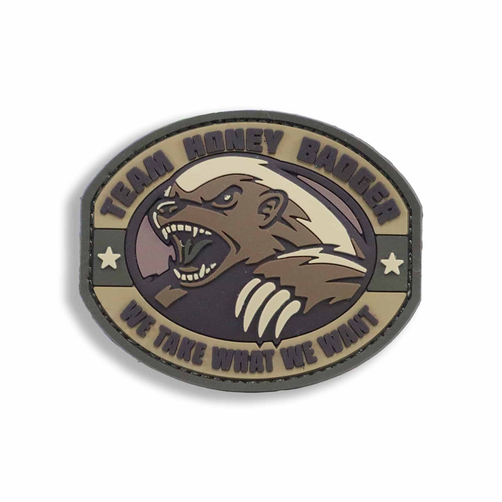 Supplies - Identification - Morale Patches - Mil-Spec Monkey Honey Badger PVC Patch