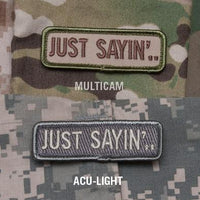 Supplies - Identification - Morale Patches - Mil-Spec Monkey Just Sayin' Patch