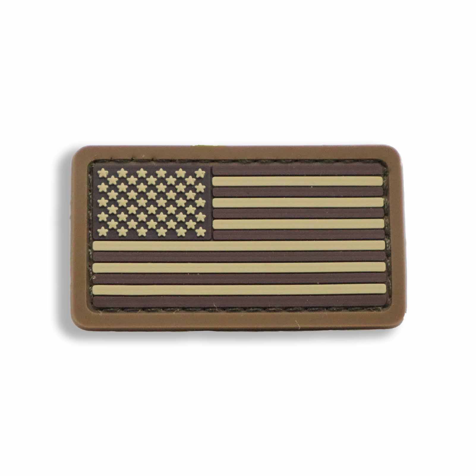 Supplies - Identification - Morale Patches - Mil-Spec Monkey Mini US Flag PVC Patch