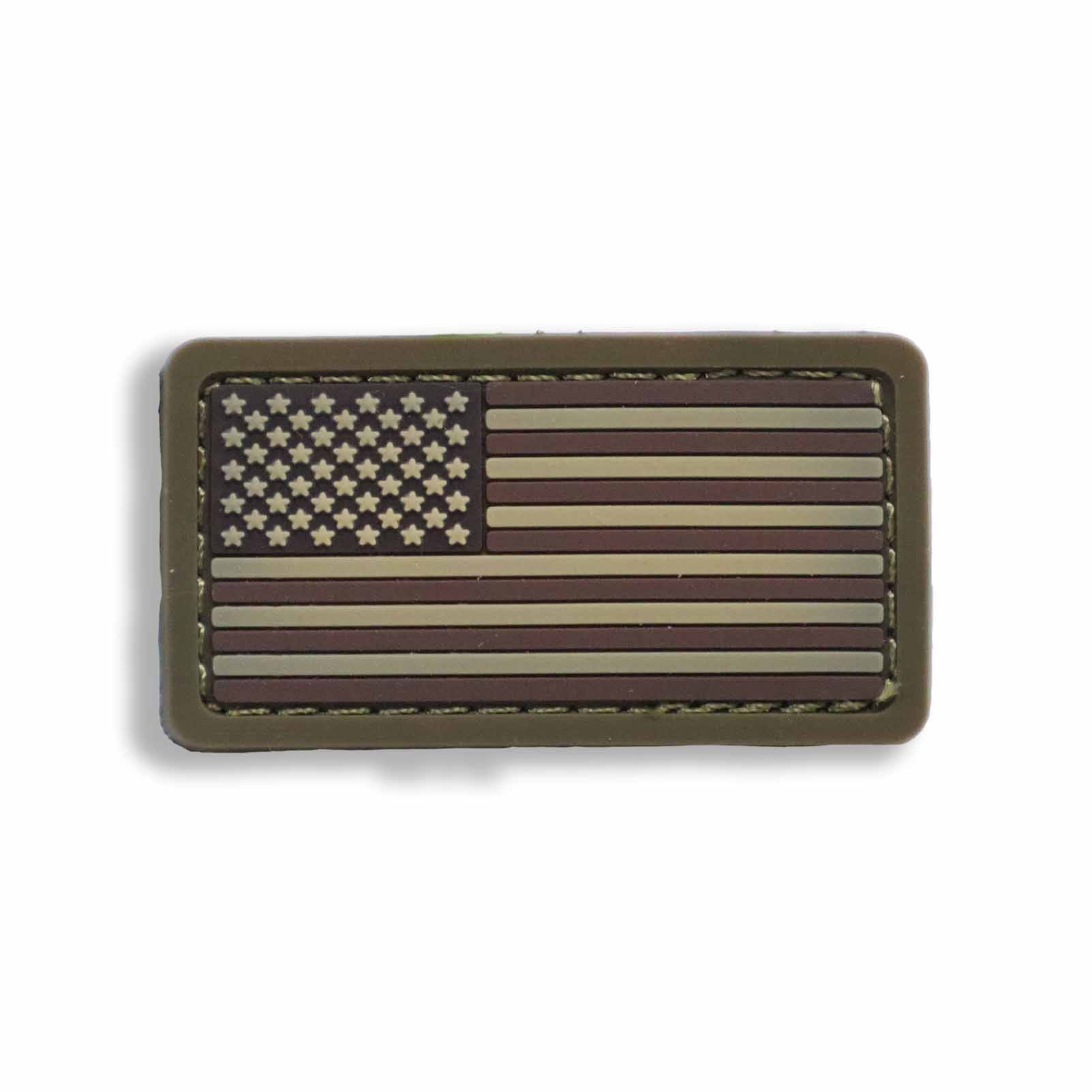 Supplies - Identification - Morale Patches - Mil-Spec Monkey Mini US Flag PVC Patch