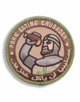 Supplies - Identification - Morale Patches - Mil-Spec Monkey Pork Eating Crusader Patch