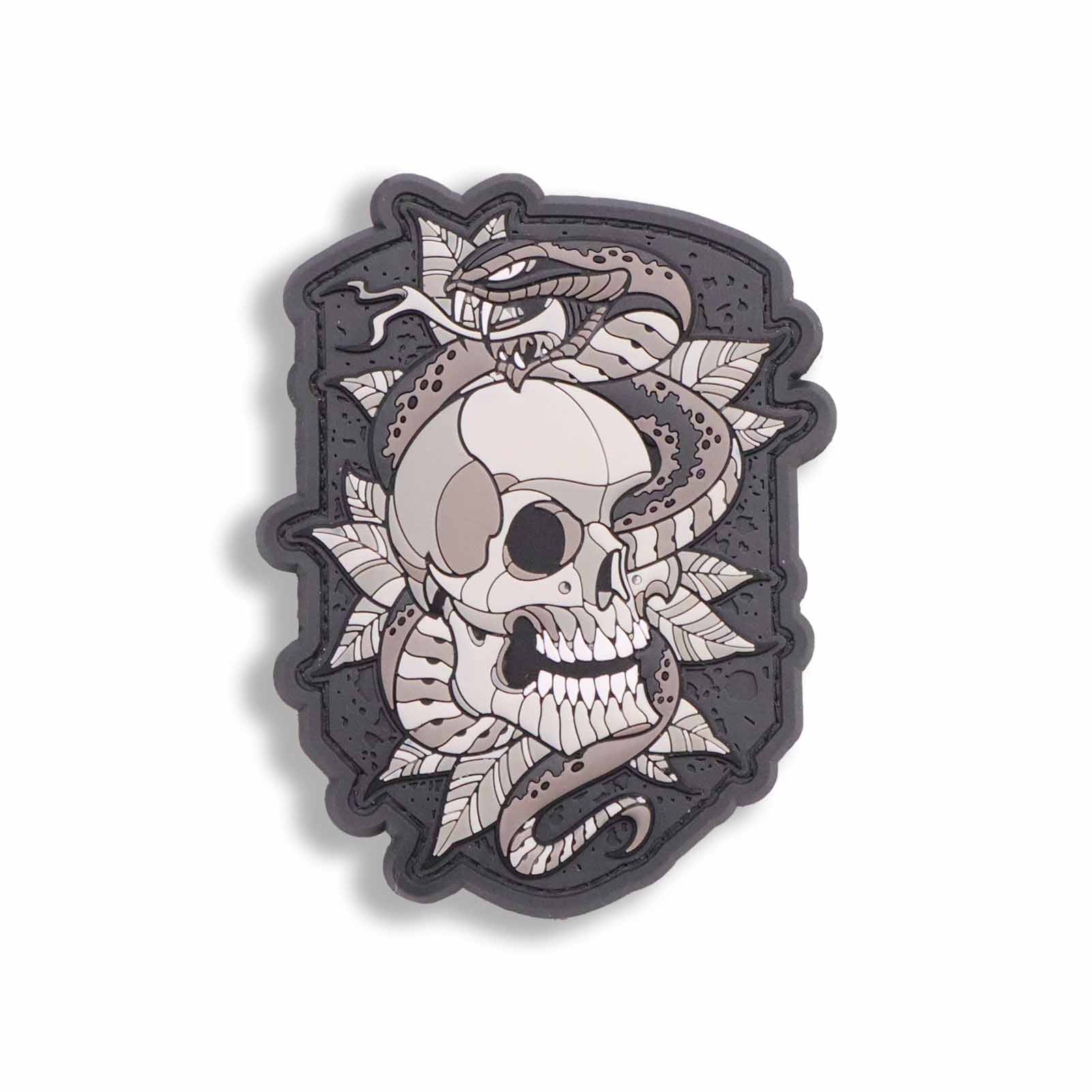 Supplies - Identification - Morale Patches - Mil-Spec Monkey Skull Snake 2 PVC Morale Patch