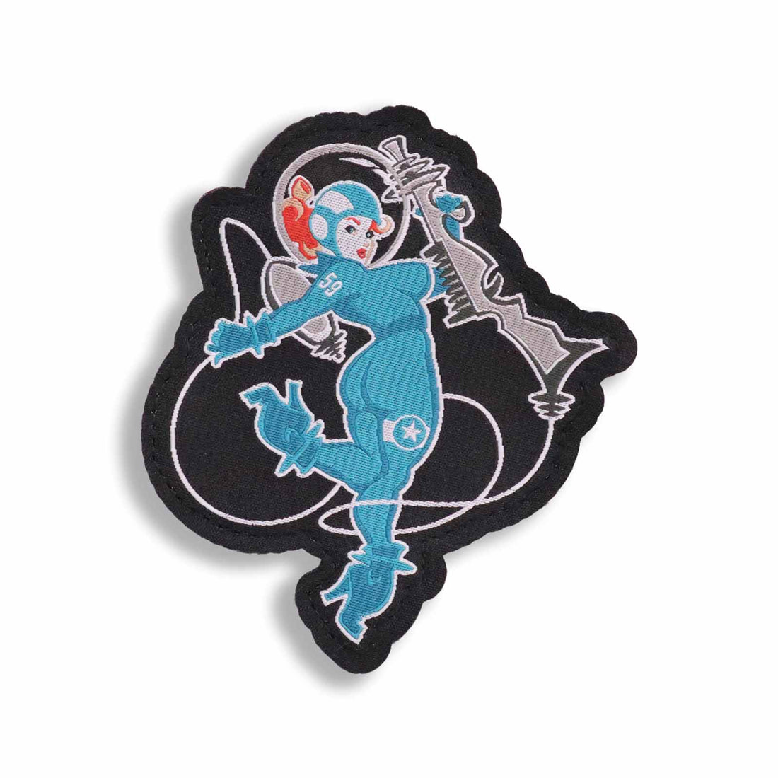 Supplies - Identification - Morale Patches - Mil-Spec Monkey Space Girl 1 Morale Patch