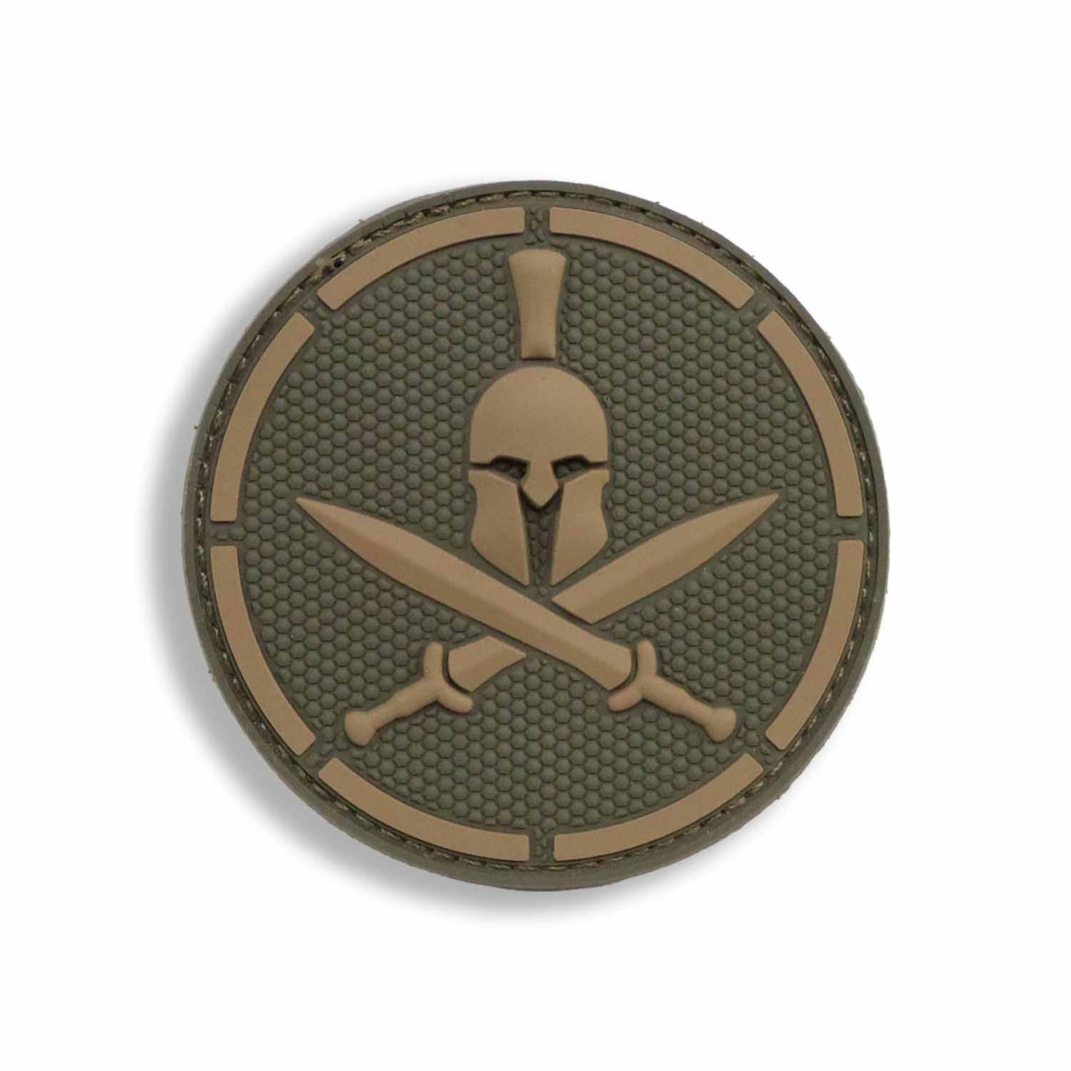 Supplies - Identification - Morale Patches - Mil-Spec Monkey Spartan Helmet PVC Patch