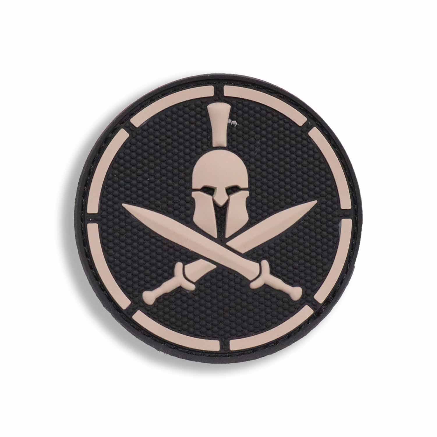 Supplies - Identification - Morale Patches - Mil-Spec Monkey Spartan Helmet PVC Patch