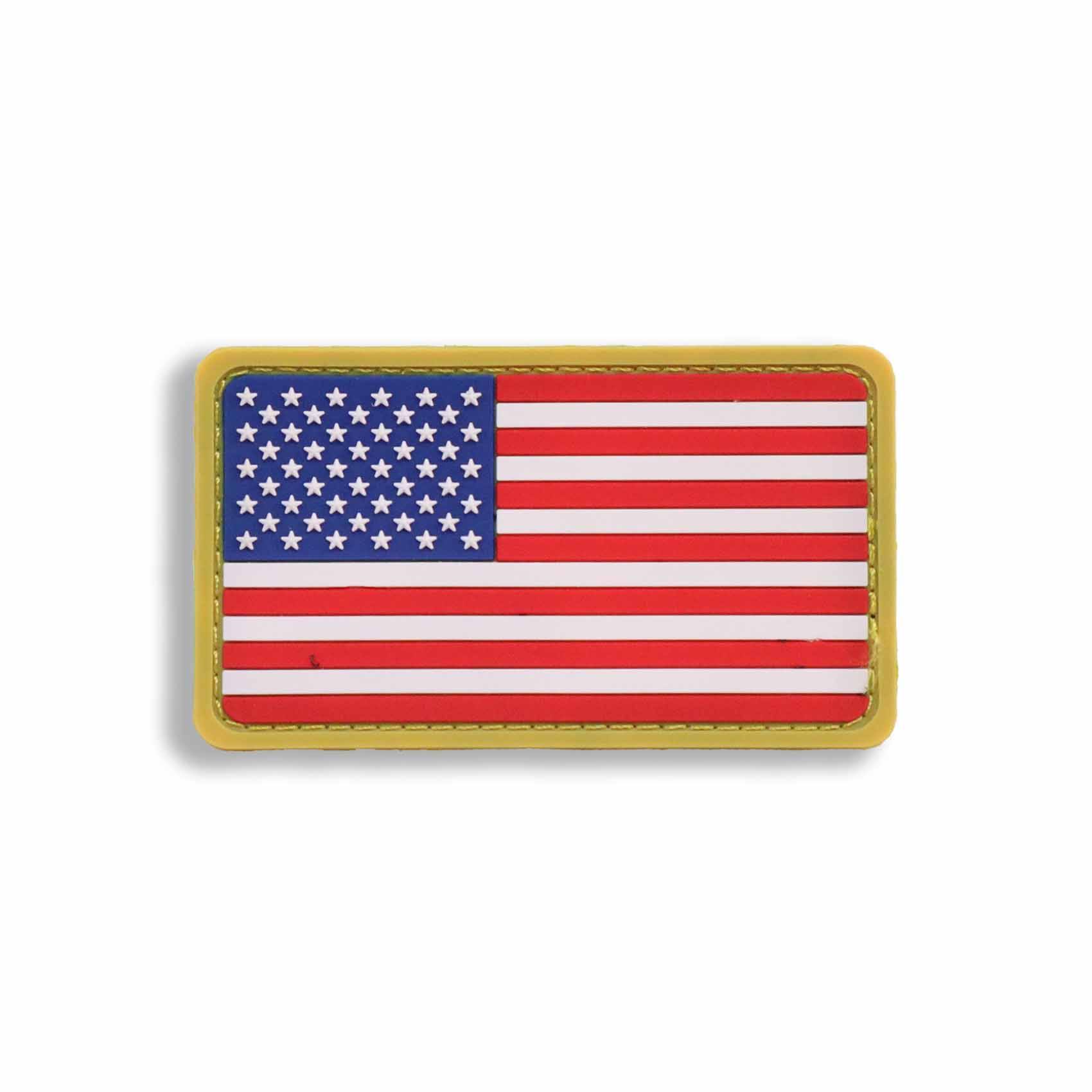 Supplies - Identification - Morale Patches - Mil-Spec Monkey US Flag PVC Patch