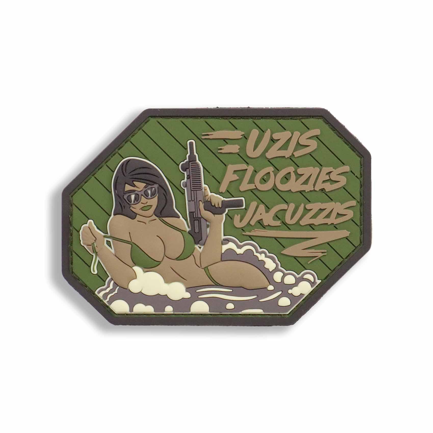 Supplies - Identification - Morale Patches - Mil-Spec Monkey Uzis Floozies Jacuzzis Patch