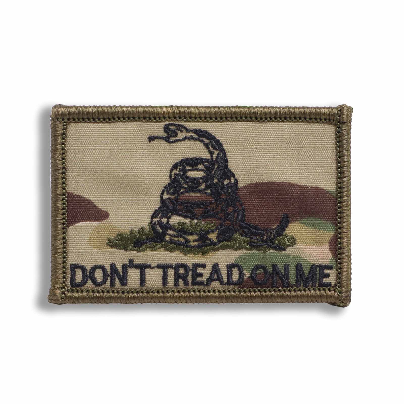 Supplies - Identification - Morale Patches - Offbase Don't Tread On Me DTOM Gadsden Snake Flag Patch