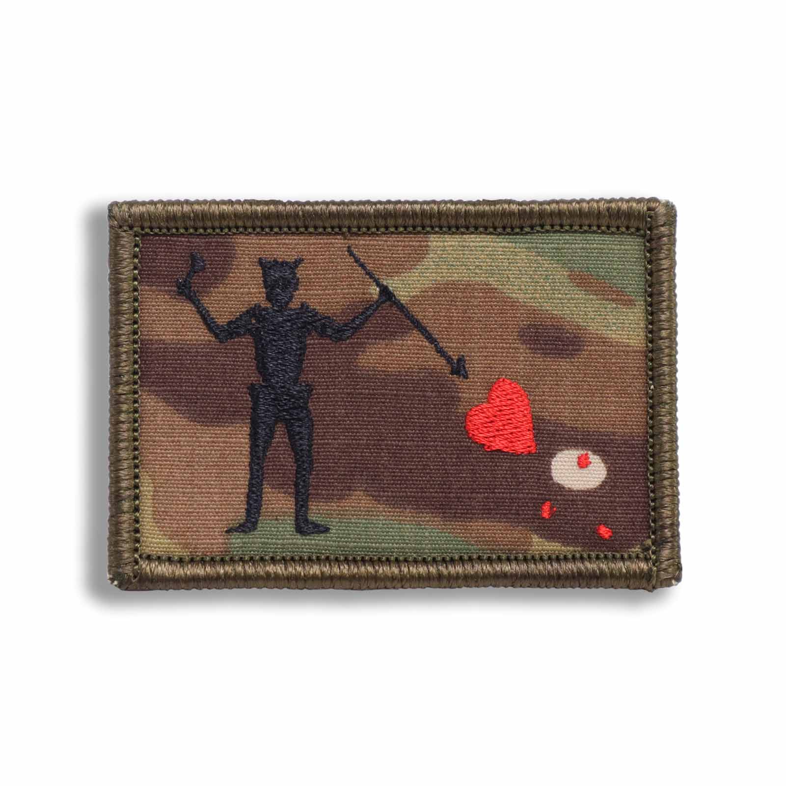 Supplies - Identification - Morale Patches - Offbase Edward Teach Blackbeard Pirate Flag Patch