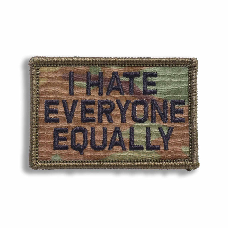 Supplies - Identification - Morale Patches - Offbase I Hate Everyone Equally Patch