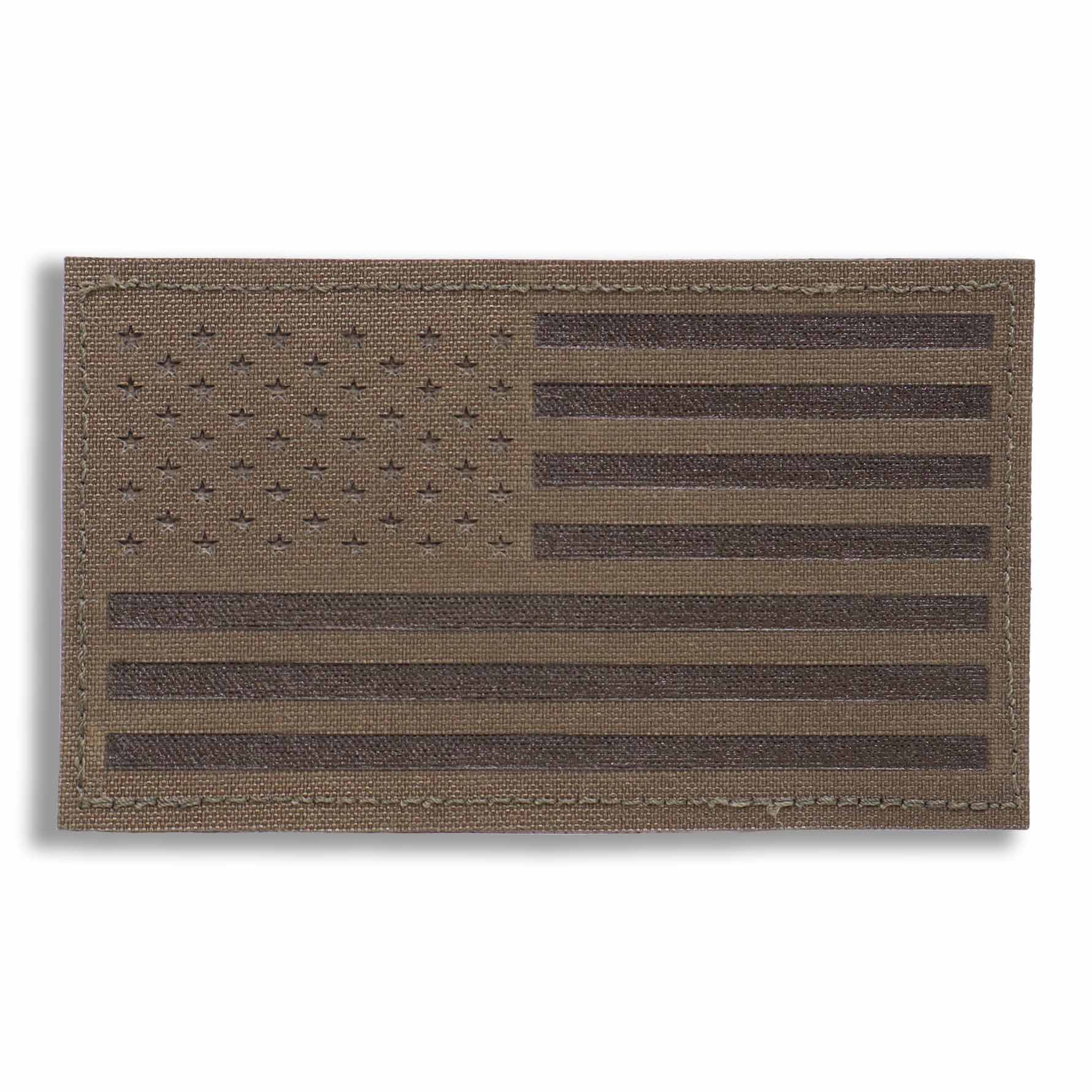 Supplies - Identification - Morale Patches - Offbase Jumbo 3x5" Covert American Flag Patch