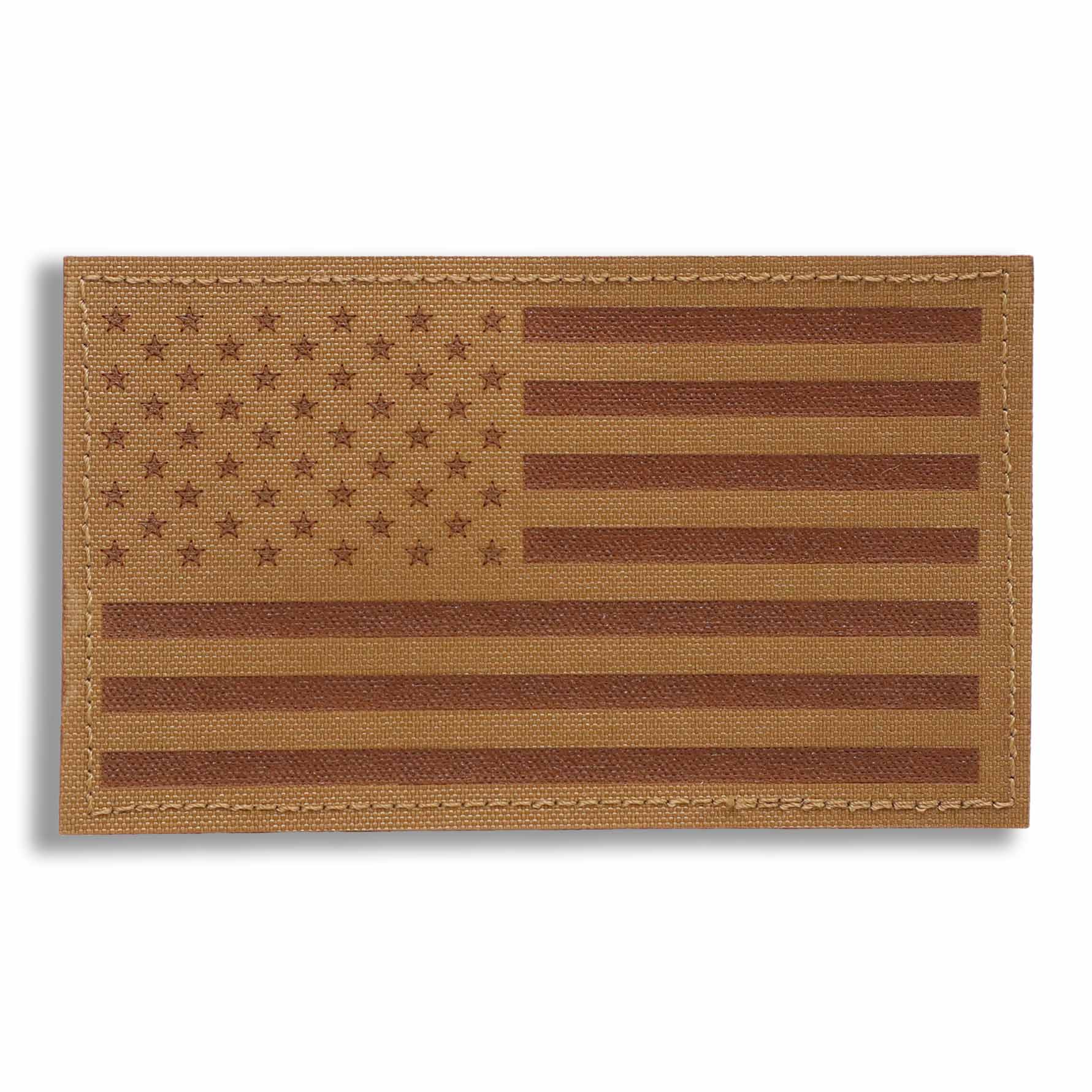 Supplies - Identification - Morale Patches - Offbase Jumbo 3x5" Covert American Flag Patch