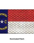 Supplies - Identification - Morale Patches - Offbase North Caroline NC State Reflective Flag Patch