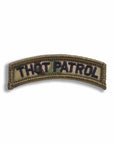 Supplies - Identification - Morale Patches - Offbase Thot Patrol Tab Patch