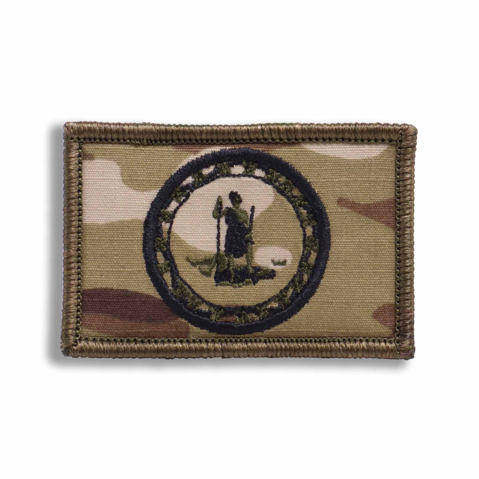 Supplies - Identification - Morale Patches - Offbase Virginia VA State Flag Patch