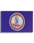 Supplies - Identification - Morale Patches - Offbase Virginia VA State Reflective Flag Patch