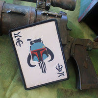 Supplies - Identification - Morale Patches - Tactical Outfitters Boba Fett Death Card Morale Patch