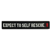 Supplies - Identification - Morale Patches - Thirty Seconds Out Expect To Self Rescue V2 PVC Patch