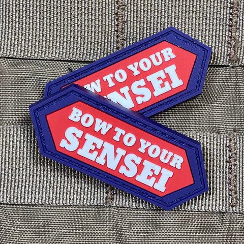 Supplies - Identification - Morale Patches - Violent Little "BOW TO YOUR SENSEI" Patch