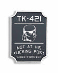 Supplies - Identification - Morale Patches - Violent Little TK-421 Star Wars Morale Patch