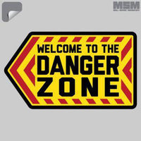 Mil-Spec Monkey Danger Zone Decal Sticker