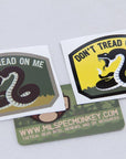 Supplies - Identification - Stickers - Mil-Spec Monkey Don't Tread On Me DTOM Decal Sticker