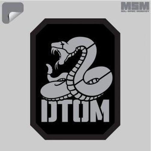 Mil-Spec Monkey Don&#39;t Tread On Me DTOM Stencil Decal Sticker