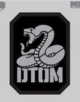 Mil-Spec Monkey Don't Tread On Me DTOM Stencil Decal Sticker