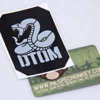 Supplies - Identification - Stickers - Mil-Spec Monkey Don't Tread On Me DTOM Stencil Decal Sticker