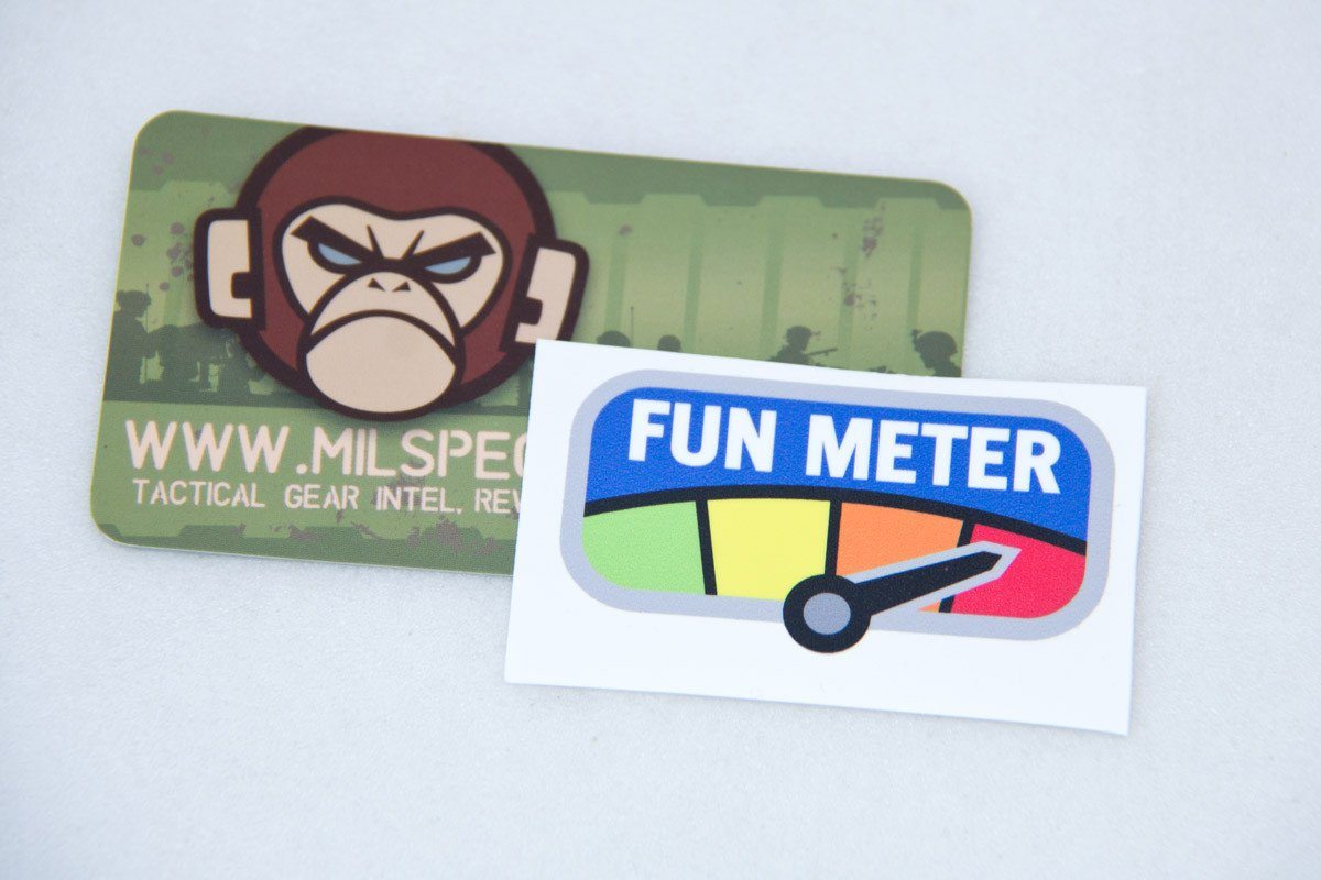 Supplies - Identification - Stickers - Mil-Spec Monkey Fun Meter Decal Sticker