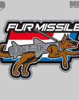 Supplies - Identification - Stickers - Mil-Spec Monkey Fur Missile Decal